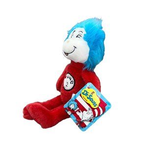 Aurora World Thing 2 Dr. Suess The Cat in the Hat Grinch 2021 8" Plush Stuffed A